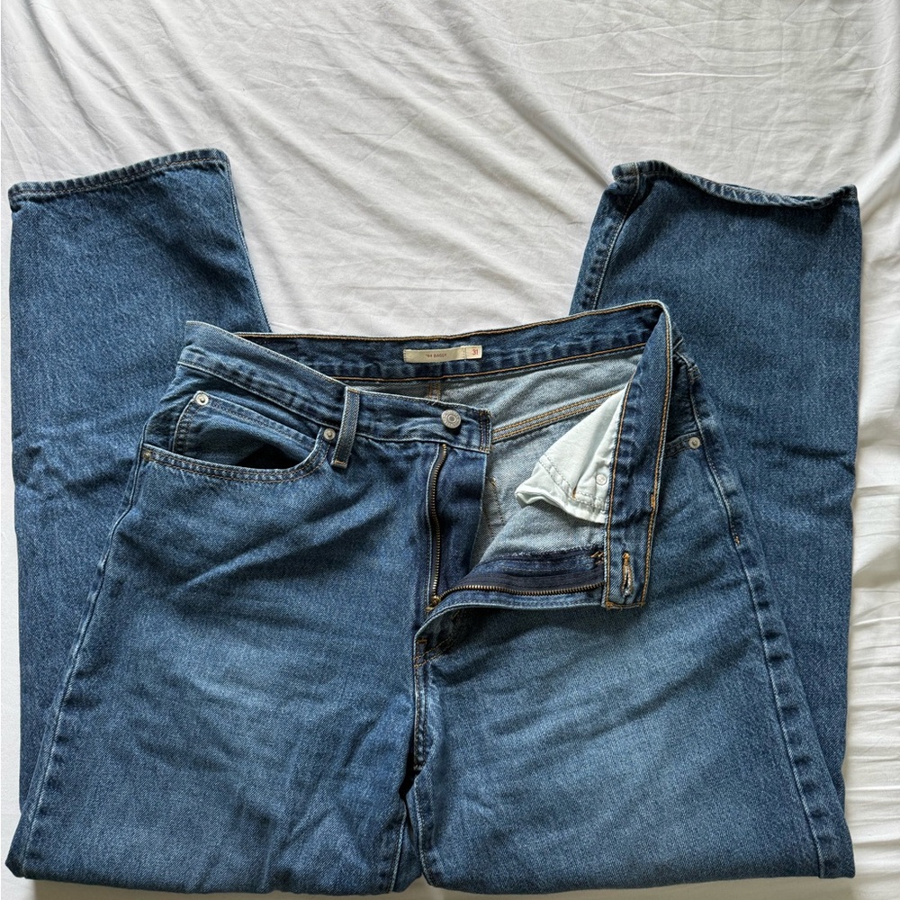 Levi's Women's Boyfriend Jeans in Classic Blue